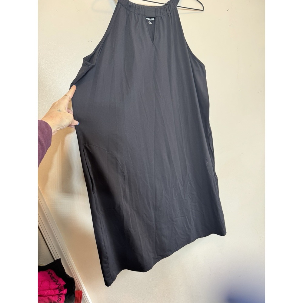 Lands' End Dress Swimsuit, Swim Dress 1x size  16-18. Pockets No Lining